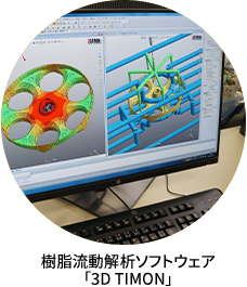 樹脂流動解析ソフトウェア「3D TIMON」